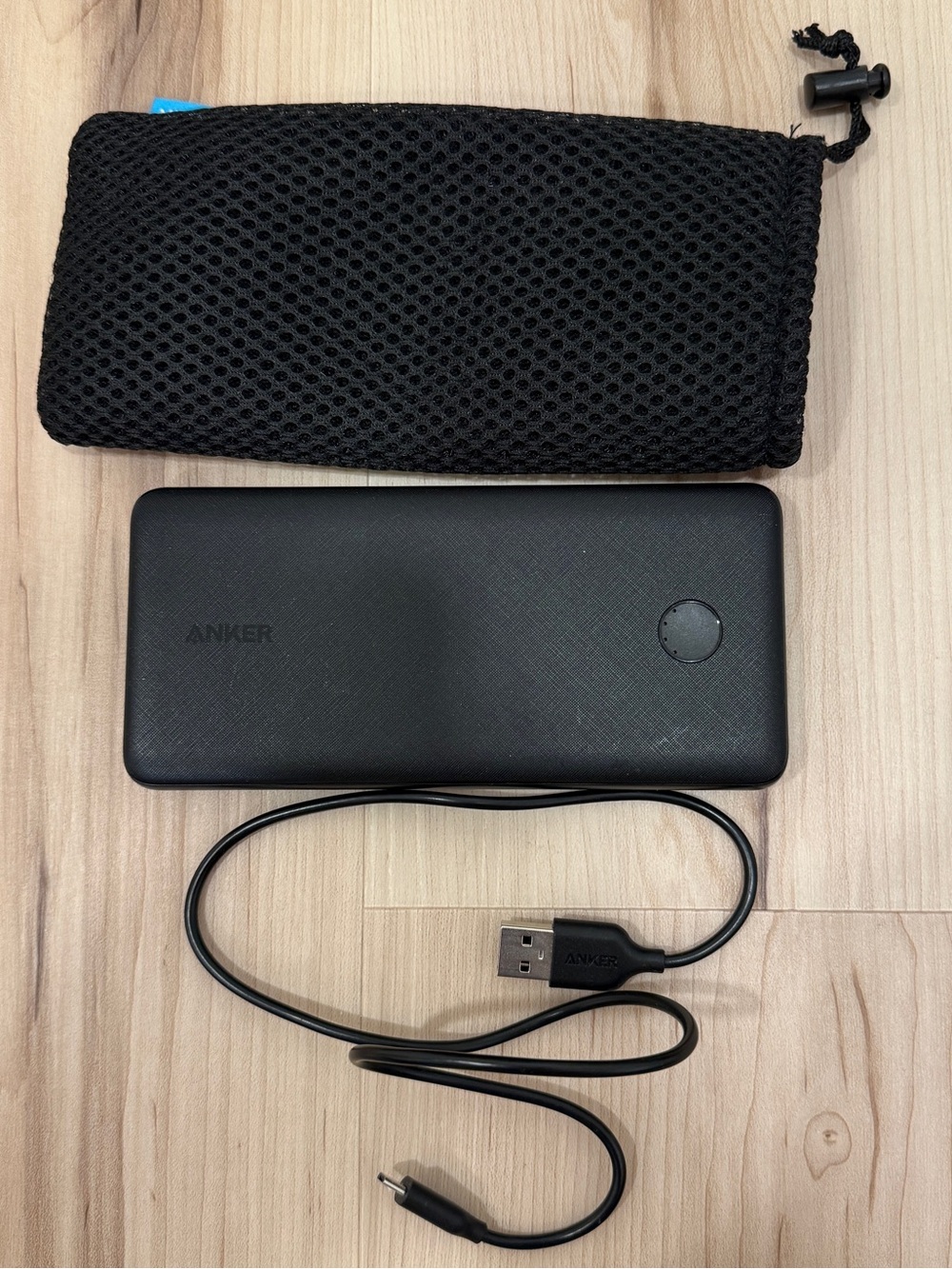 Anker Black Slim Portable Power Bank Charger